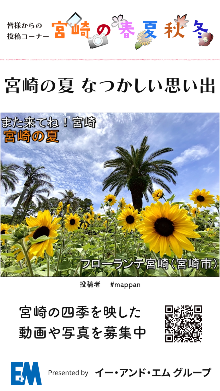 宮崎の春夏秋冬 宮崎の夏 なつかしい思い出